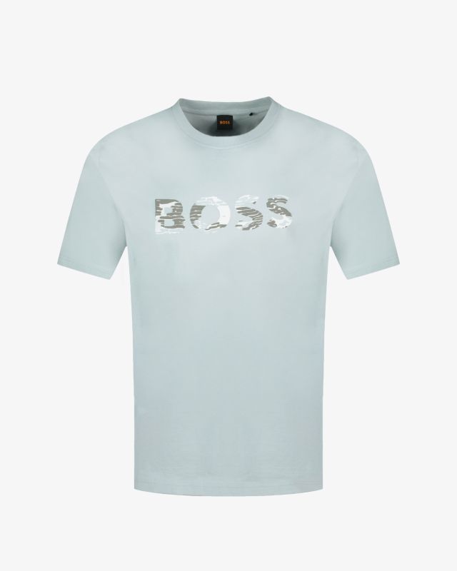 T-shirt camouflage grande taille vert