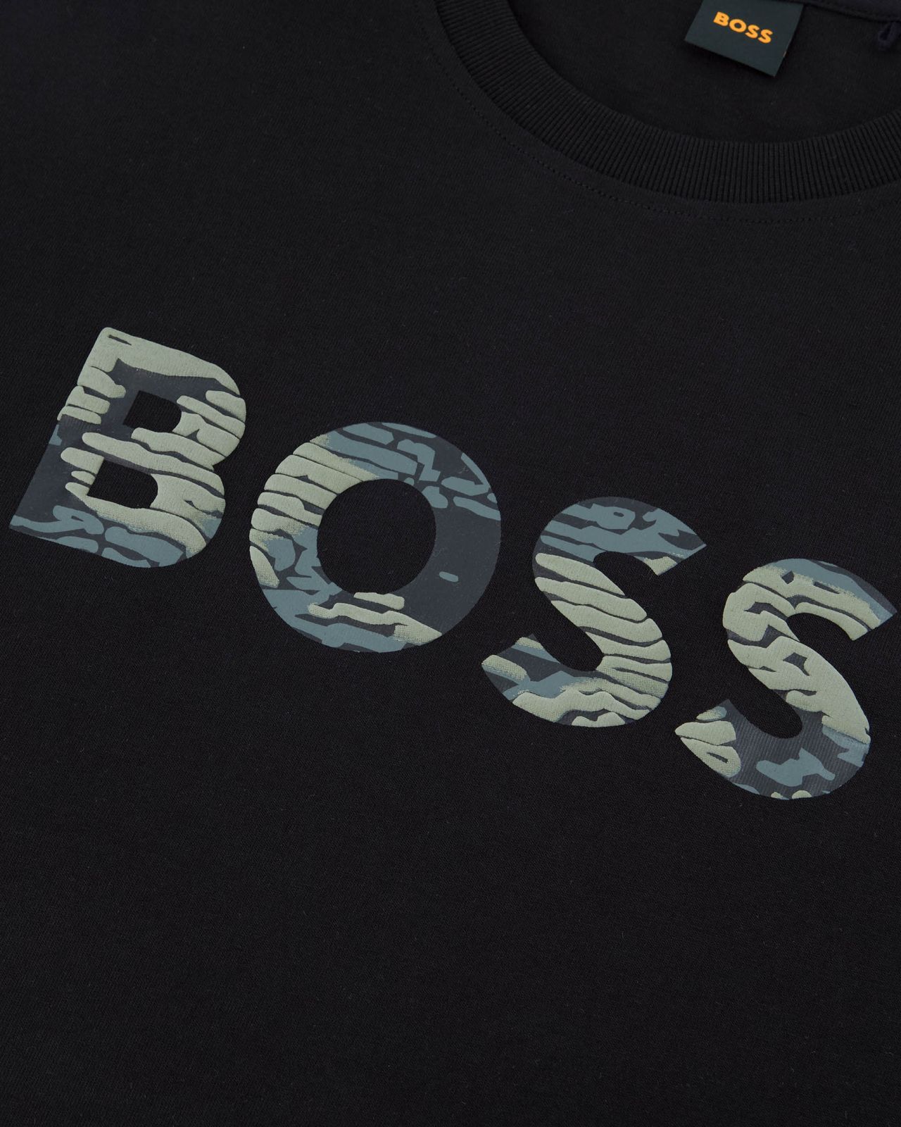 T-shirt camouflage grande taille noir