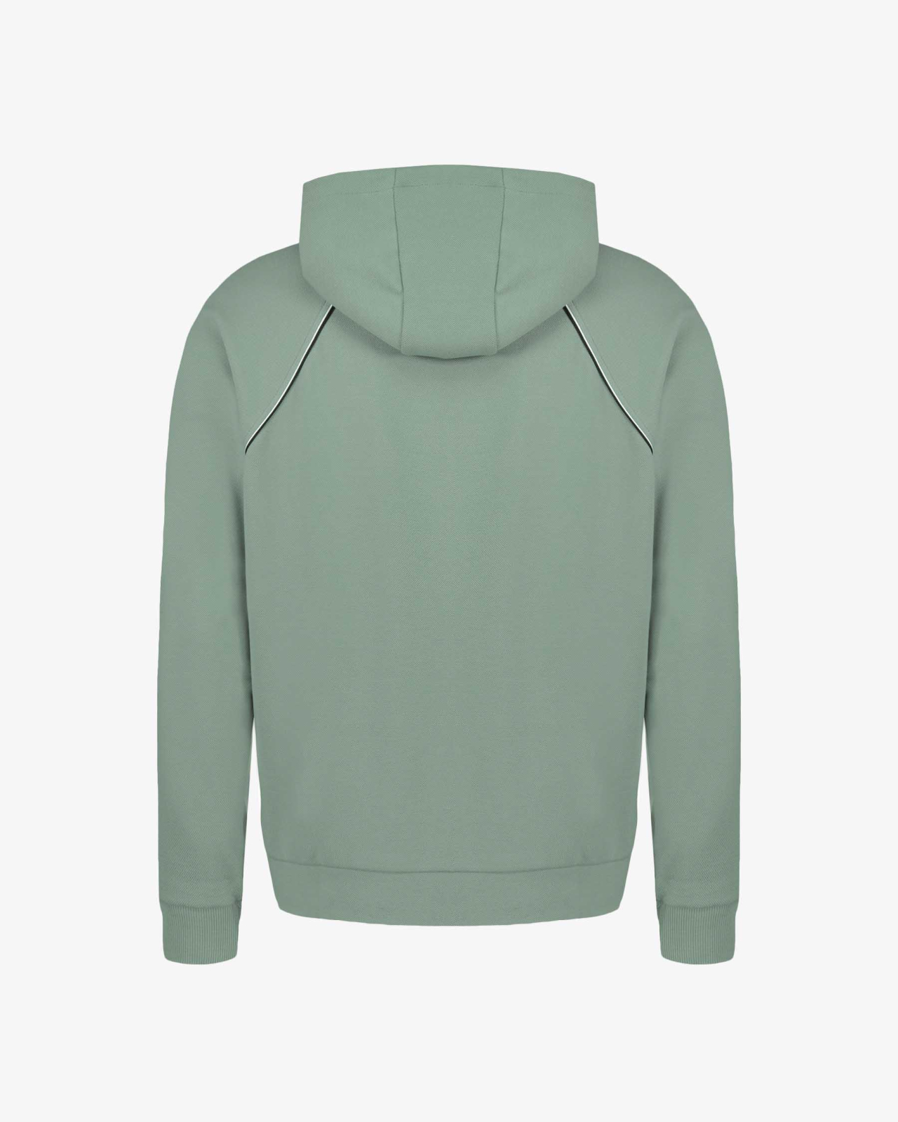 Haut de survêtement à capuche Grande Taille Matière Vert