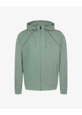 Haut de survêtement à capuche Grande Taille Matière Vert
