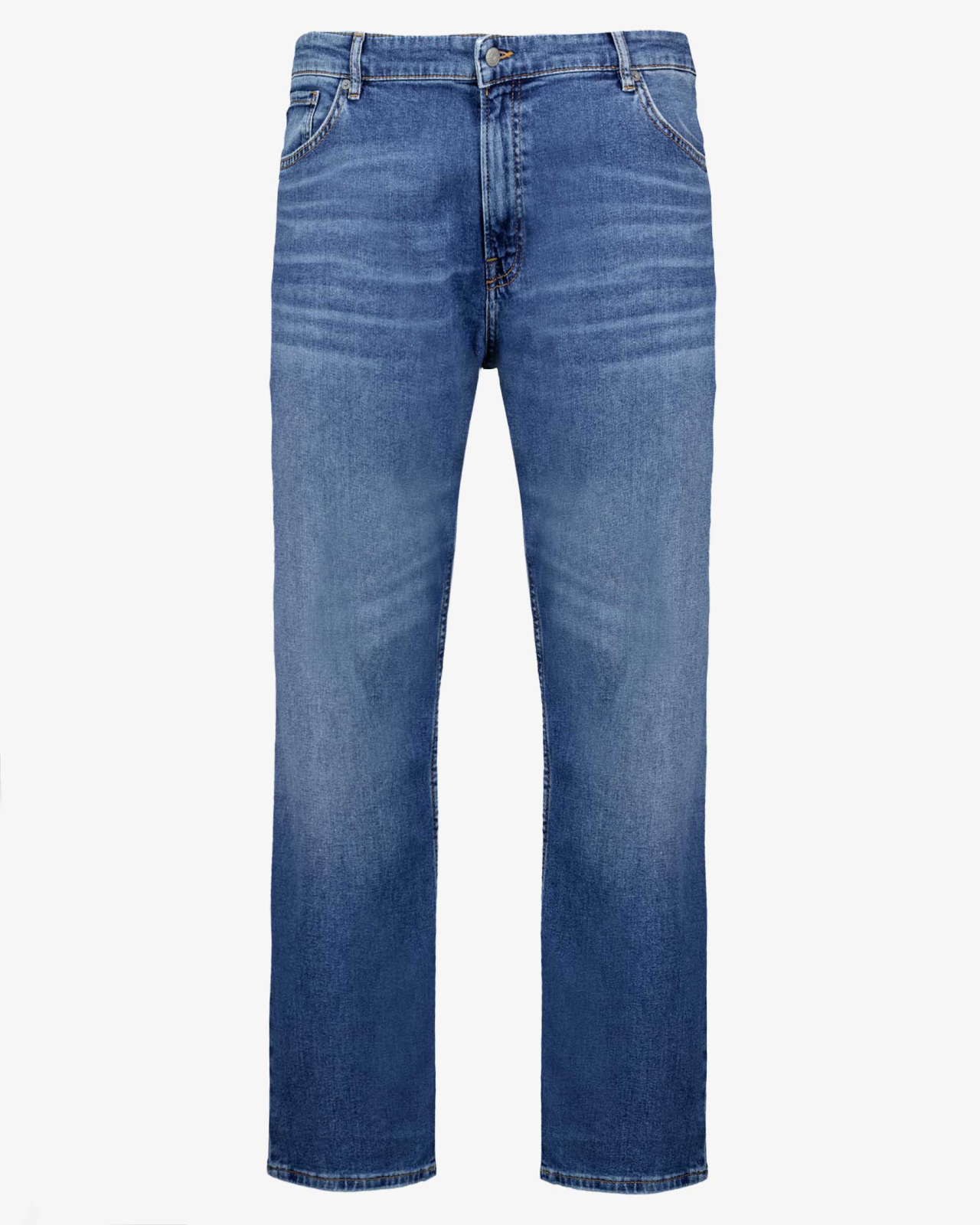 Jeans 5 poches Grande Taille Coton Bleu