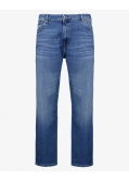 Jeans 5 poches Grande Taille Coton Bleu