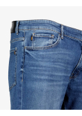 Jeans 5 poches Grande Taille Coton Bleu