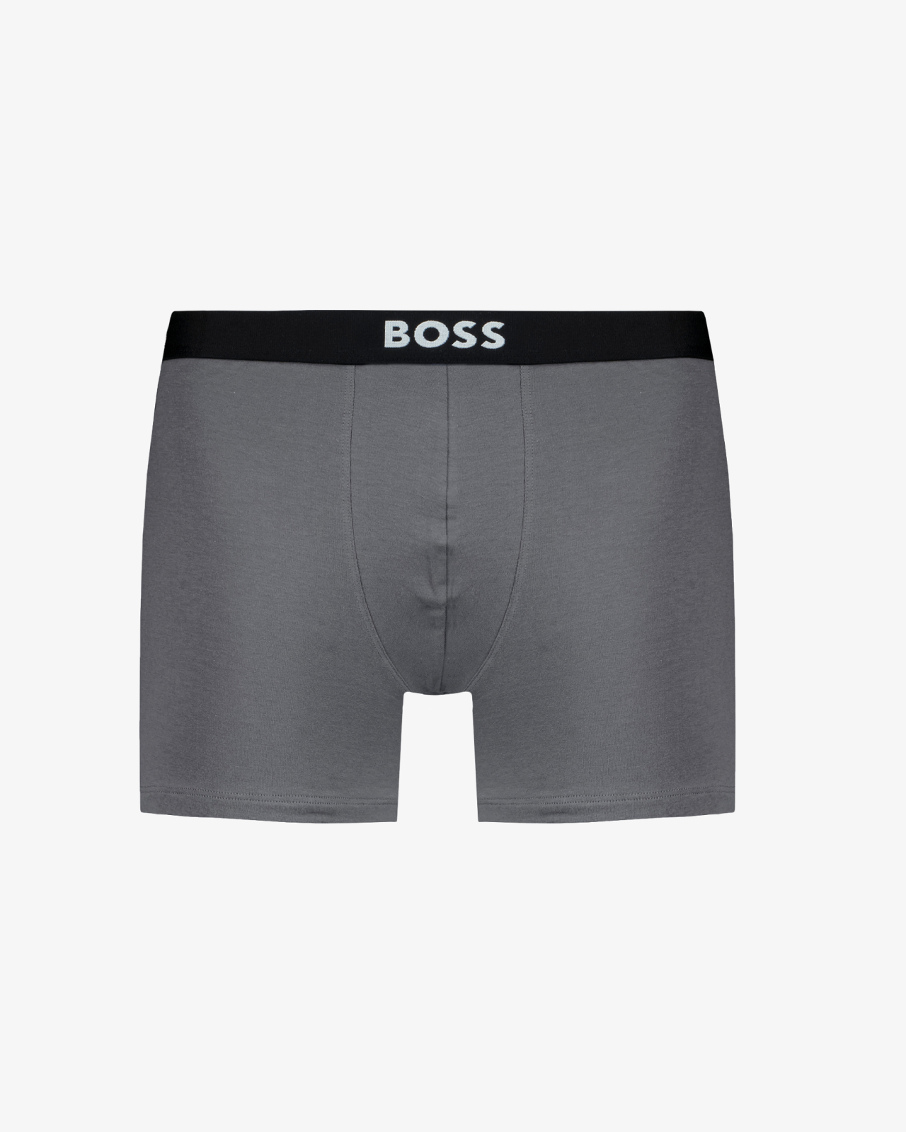 Pack de 3 boxers longs grande taille gris et bleu marine