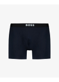 Pack de 3 boxers longs grande taille gris et bleu marine