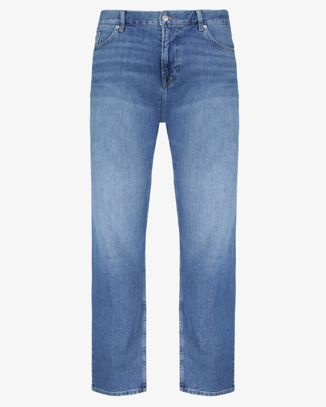 Jean 5 poches Madison grande taille bleu indigo