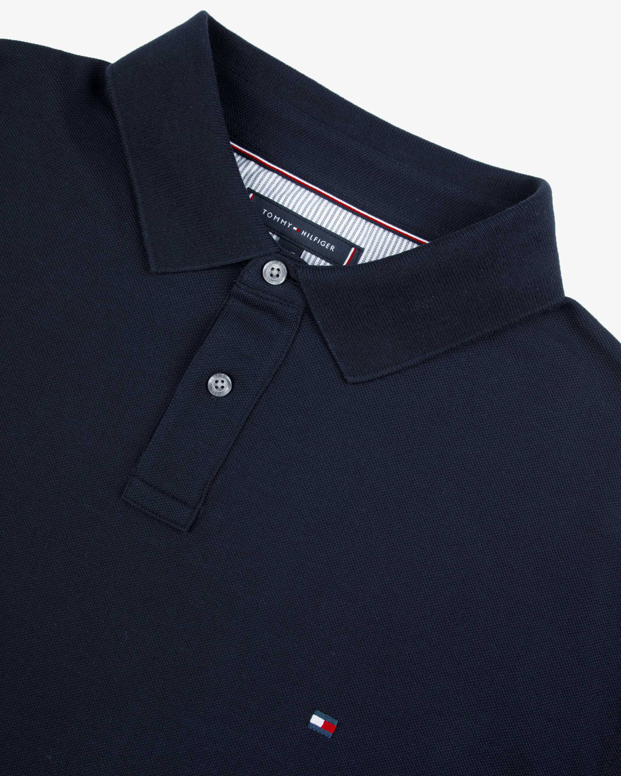 Polo piqué Grande Taille Coton Biologique Bleu Marine