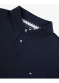 Polo piqué Grande Taille Coton Biologique Bleu Marine
