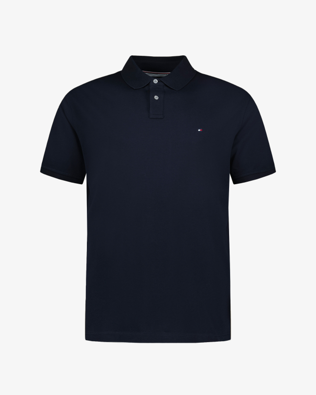 Polo piqué Grande Taille Coton Biologique Bleu Marine
