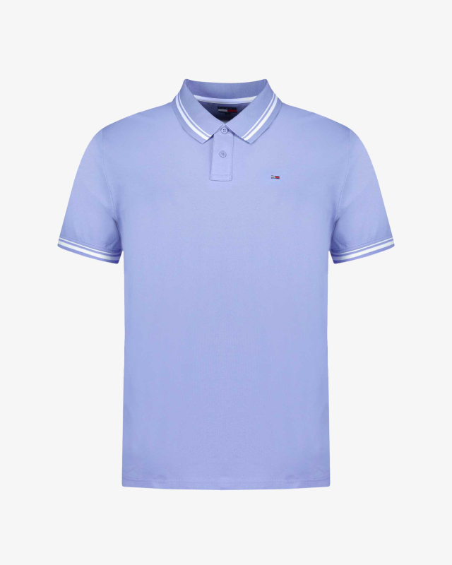 Polo piqué Grande Taille Bleu