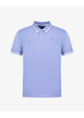 Polo piqué Grande Taille Bleu