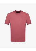 T-shirt grande taille bordeaux