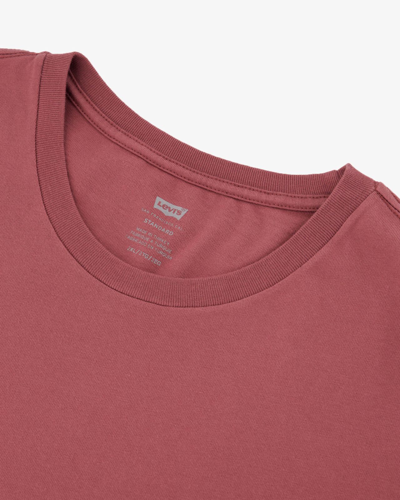 T-shirt grande taille bordeaux