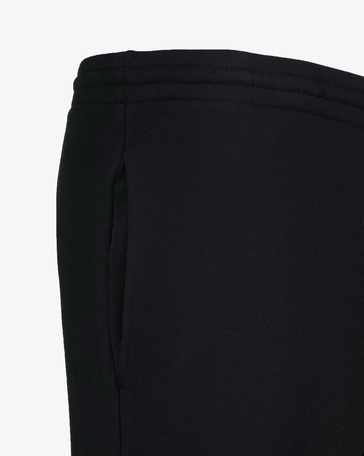 Bas de survêtement molleton grande taille noir