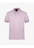 Polo piqué grande taille rose