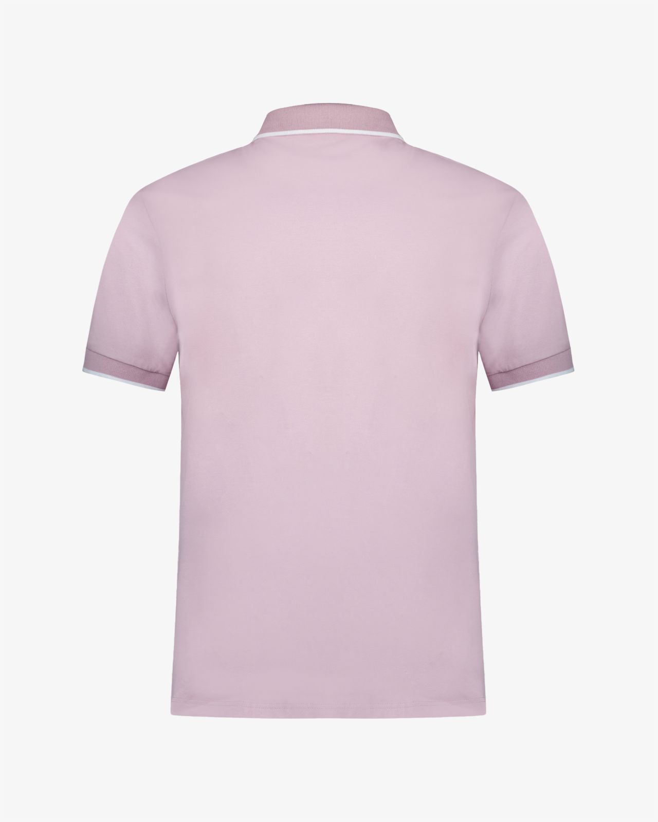 Polo piqué grande taille rose