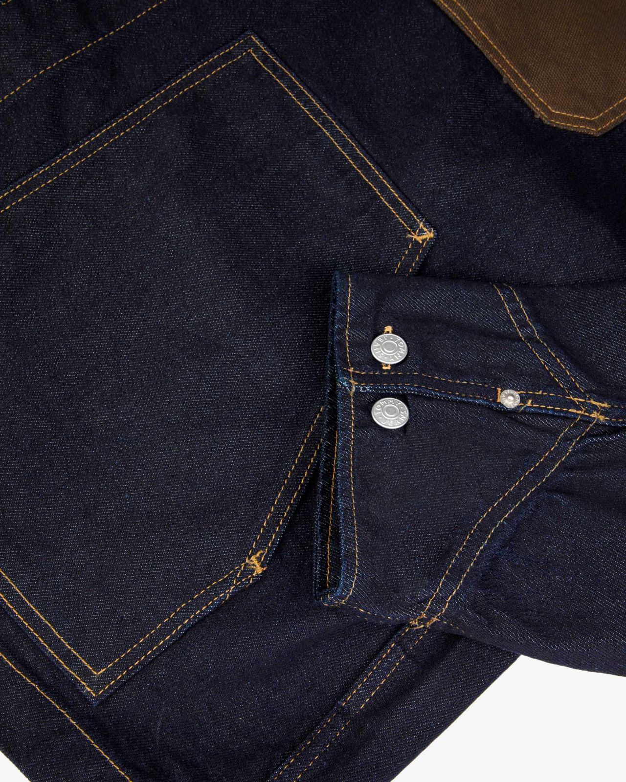 Veste worker grande taille bleu marine