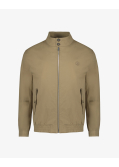 Blouson en coton grande taille beige