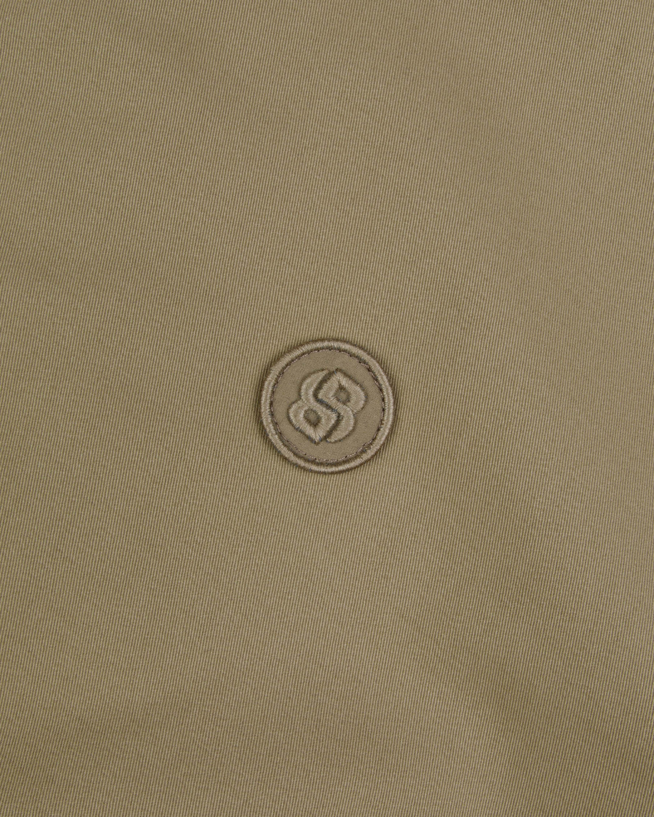 Blouson en coton grande taille beige