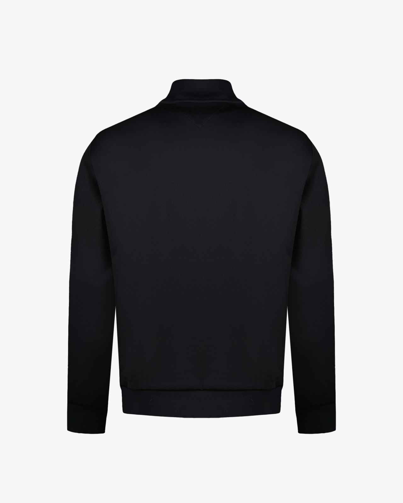 Haut de survêtement zippé grande taille noir