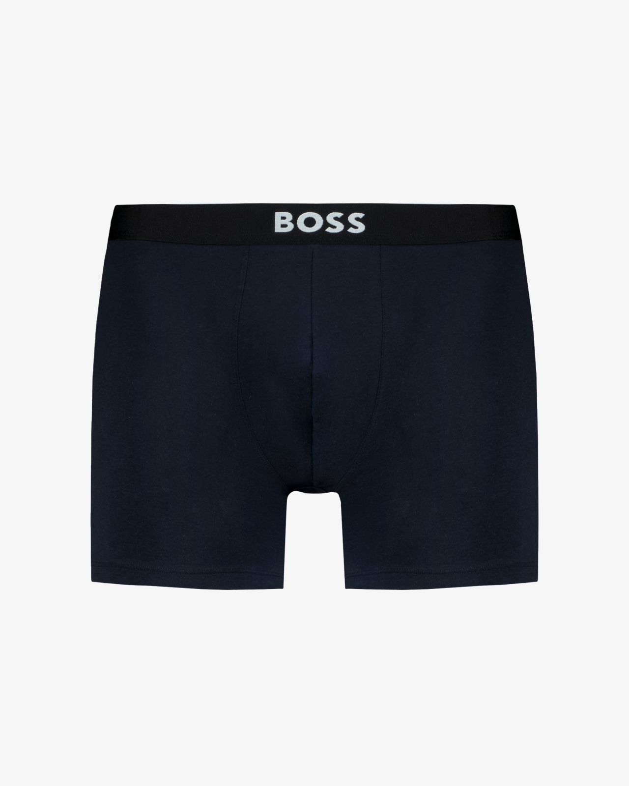 Pack de 3 boxers longs grande taille gris et bleu marine