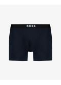 Pack de 3 boxers longs grande taille gris et bleu marine