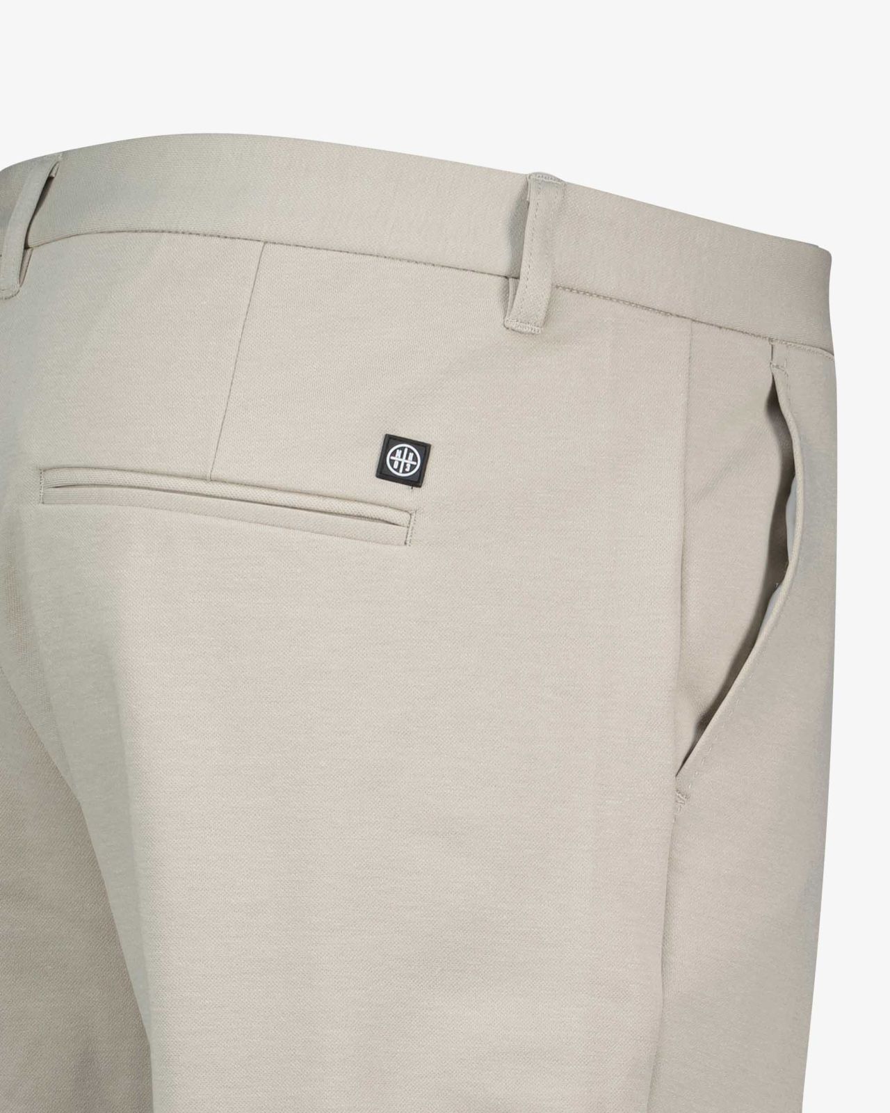 Pantalon grande taille beige