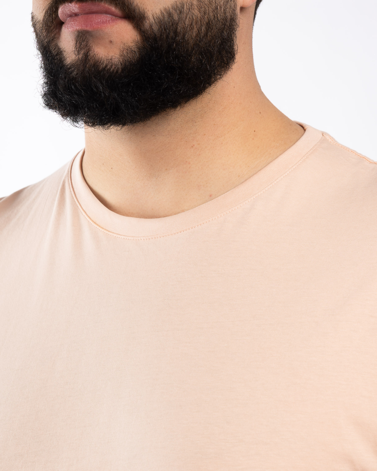 T-shirt uni grande taille rose