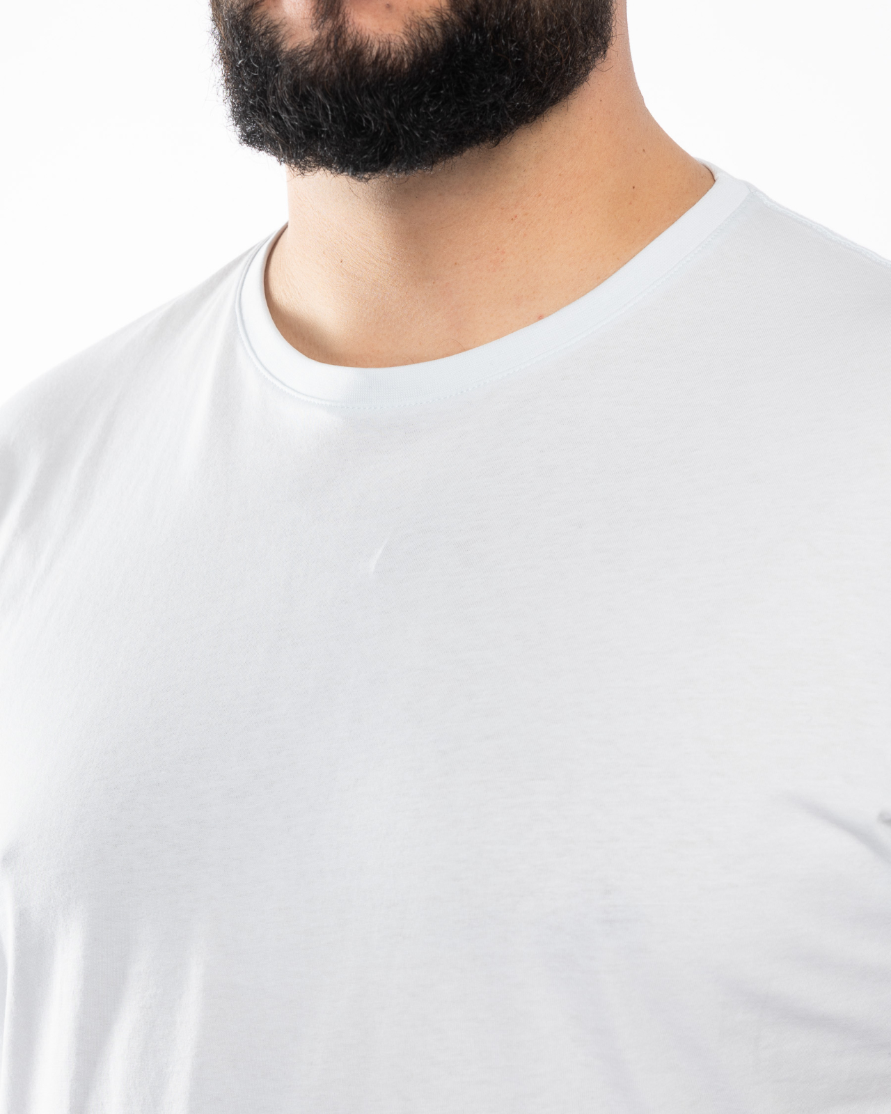 T-shirt uni grande taille bleu ciel