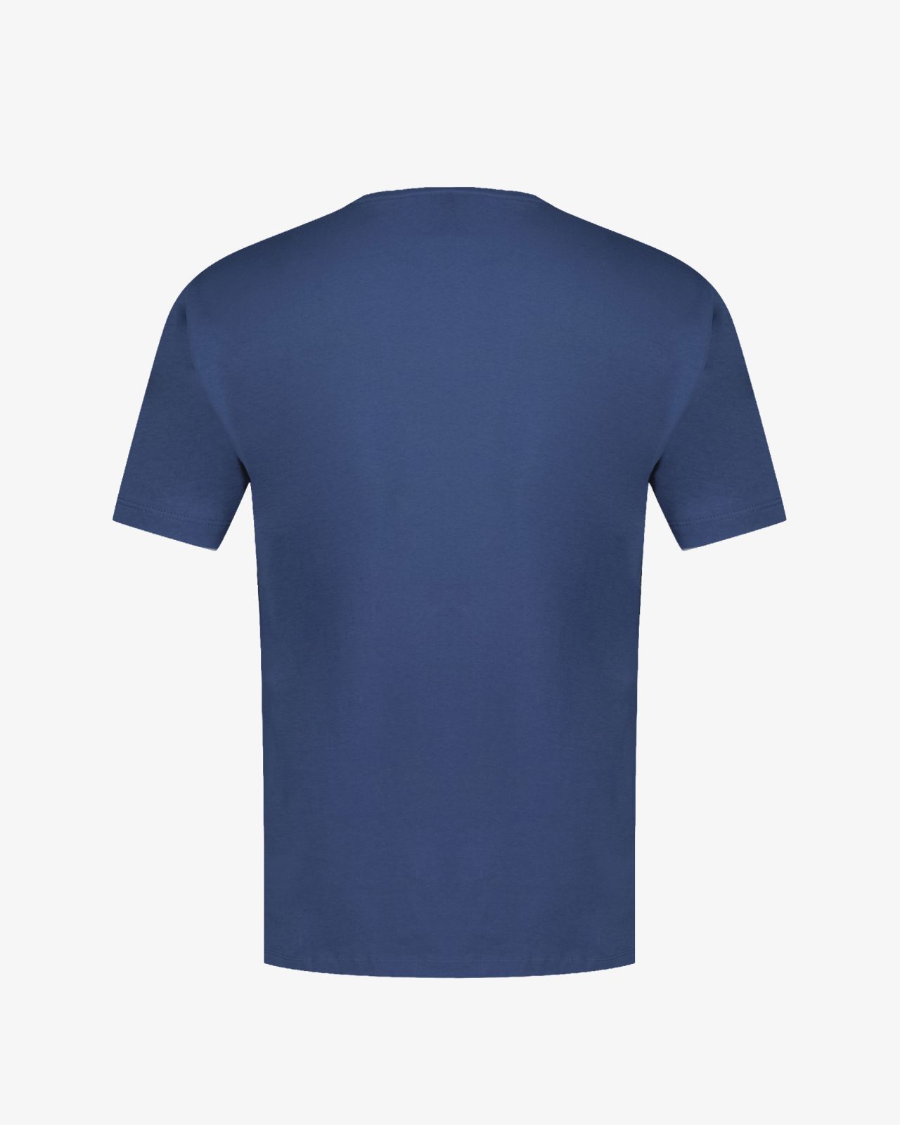 T-shirt uni grande taille bleu