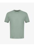 T-shirt uni grande taille vert sauge