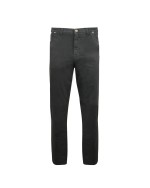 Pantalon 5 poches gris: grande taille jusqu'au 88FR