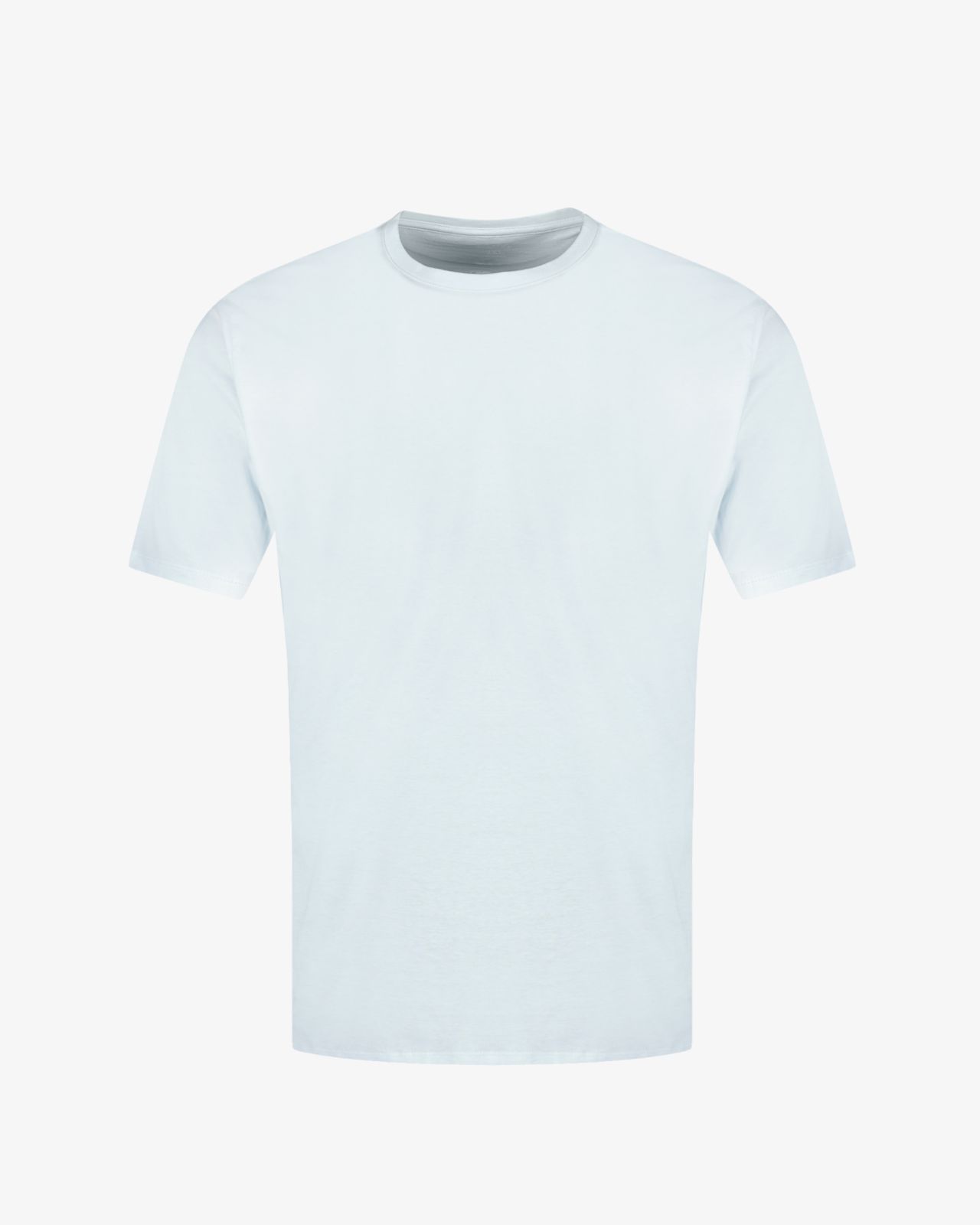 T-shirt uni grande taille bleu ciel