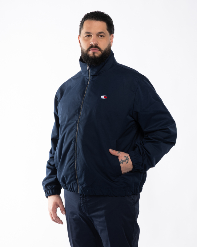 Blouson léger Grande Taille Polyester Bleu Marine