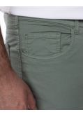 Pantalon 5 poches grande taille vert