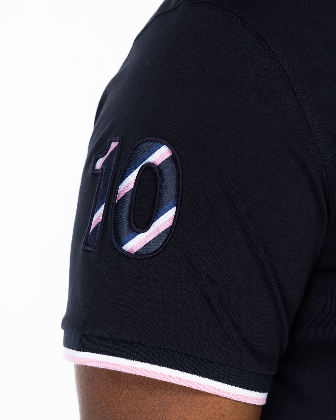 T-shirt jersey grande taille bleu marine