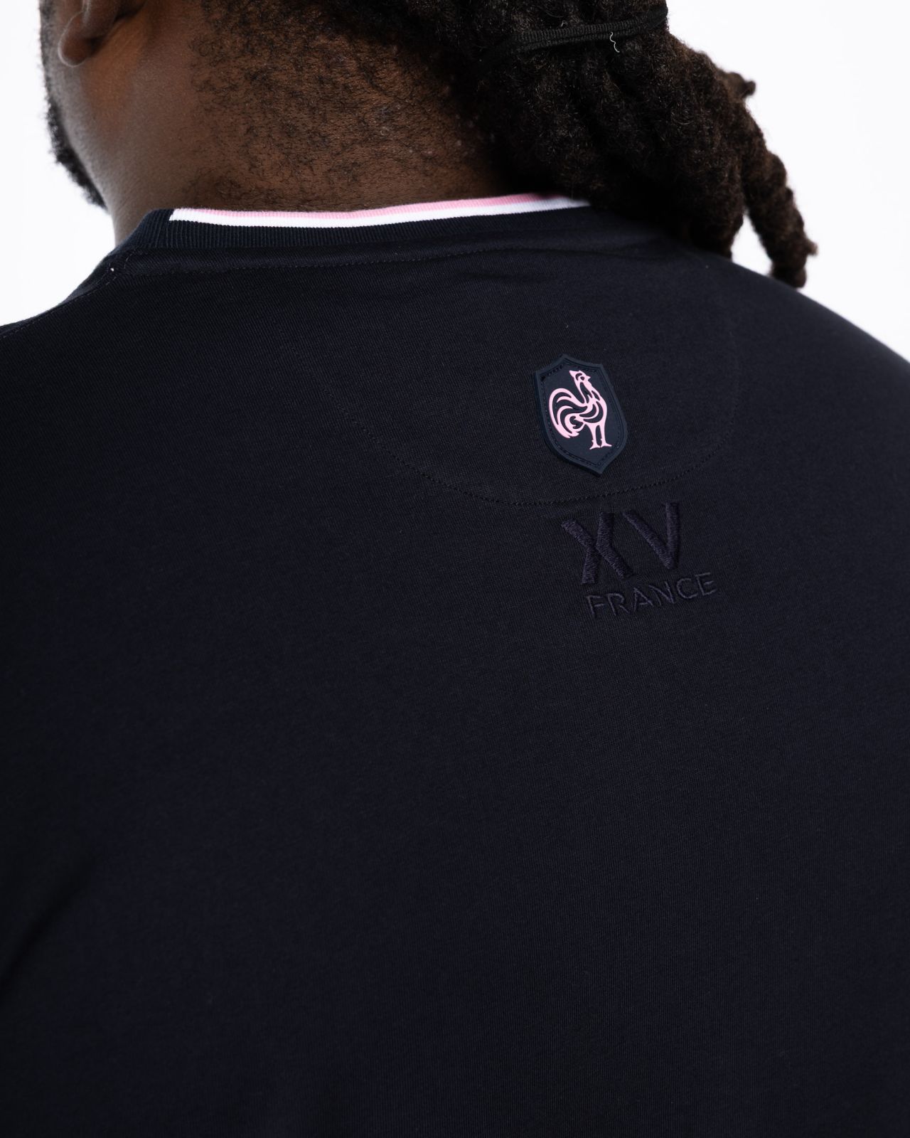 T-shirt jersey grande taille bleu marine