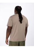 T-shirt grande taille taupe
