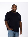 T-shirt grande taille bleu marine