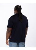 T-shirt grande taille bleu marine