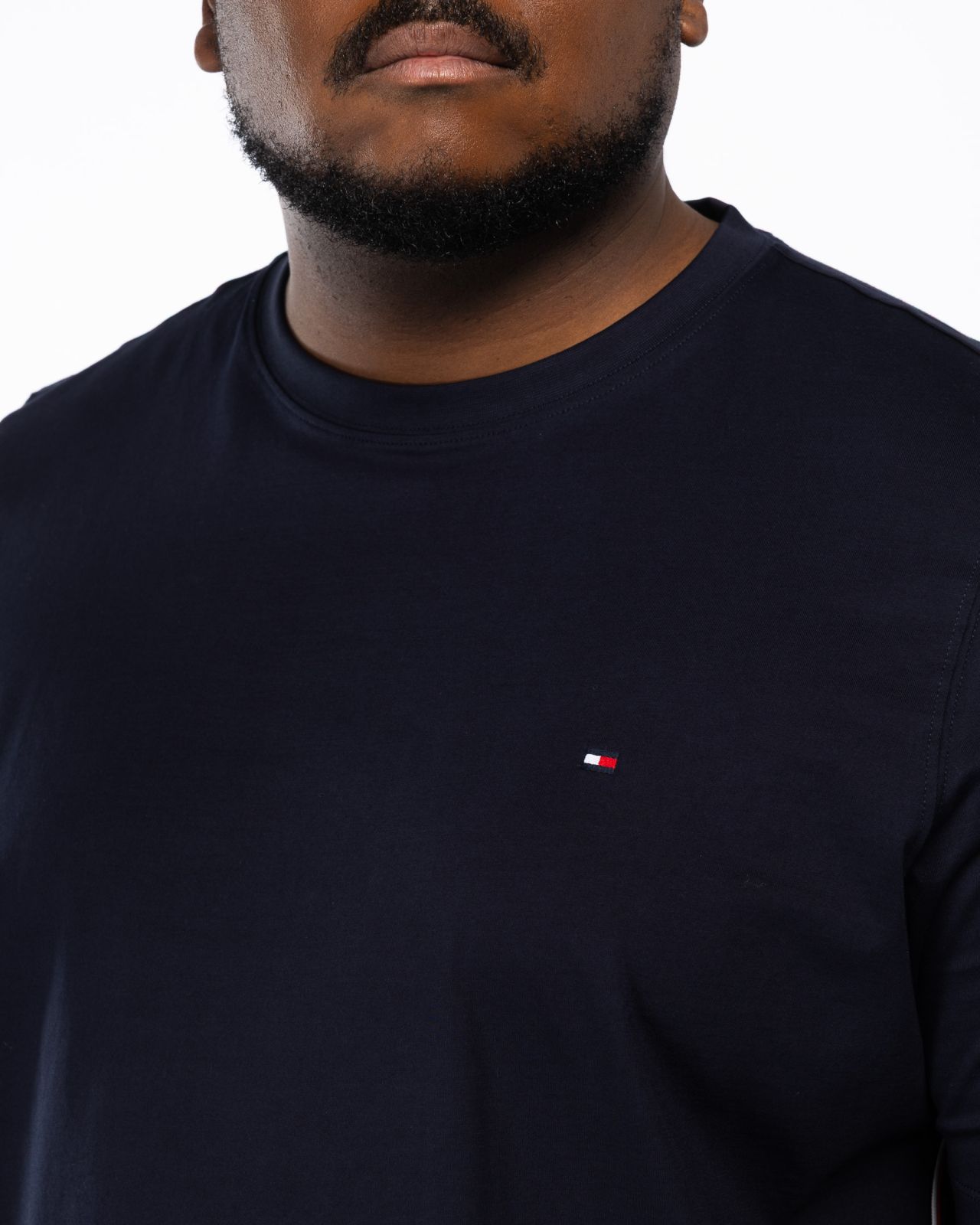 T-shirt grande taille bleu marine