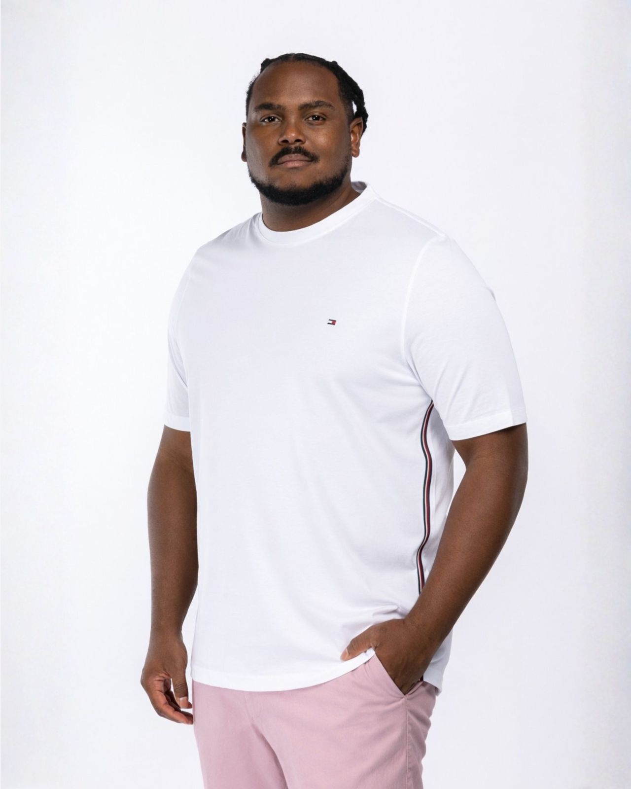 T-shirt grande taille blanc