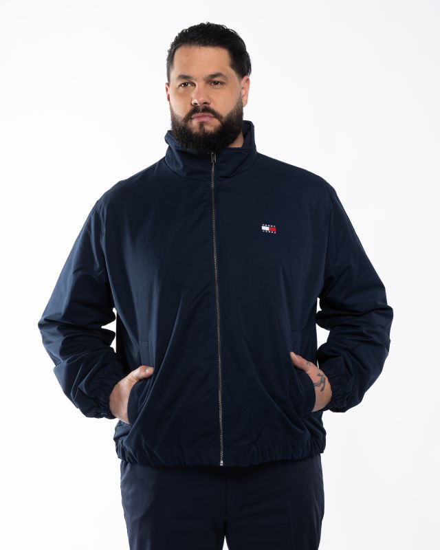 Blouson léger Grande Taille Polyester Bleu Marine