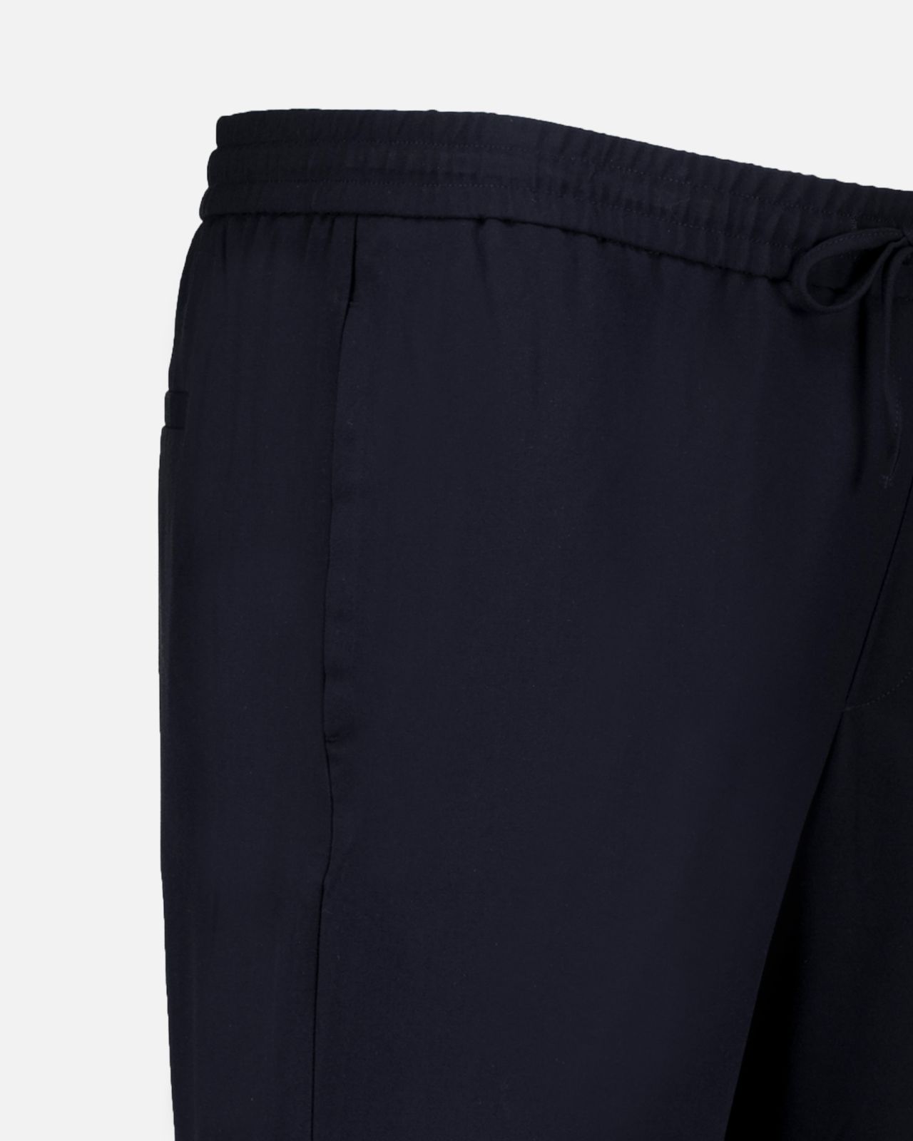 Pantalon léger grande taille bleu marine