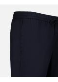 Pantalon léger grande taille bleu marine