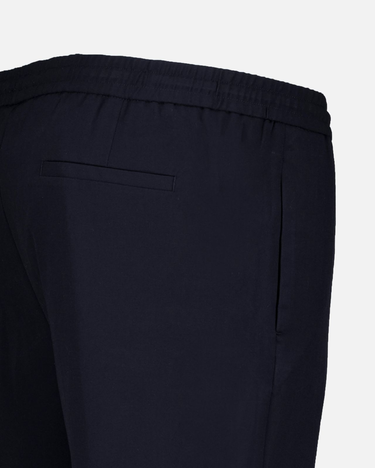 Pantalon léger grande taille bleu marine