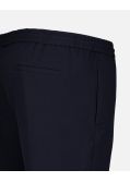 Pantalon léger grande taille bleu marine