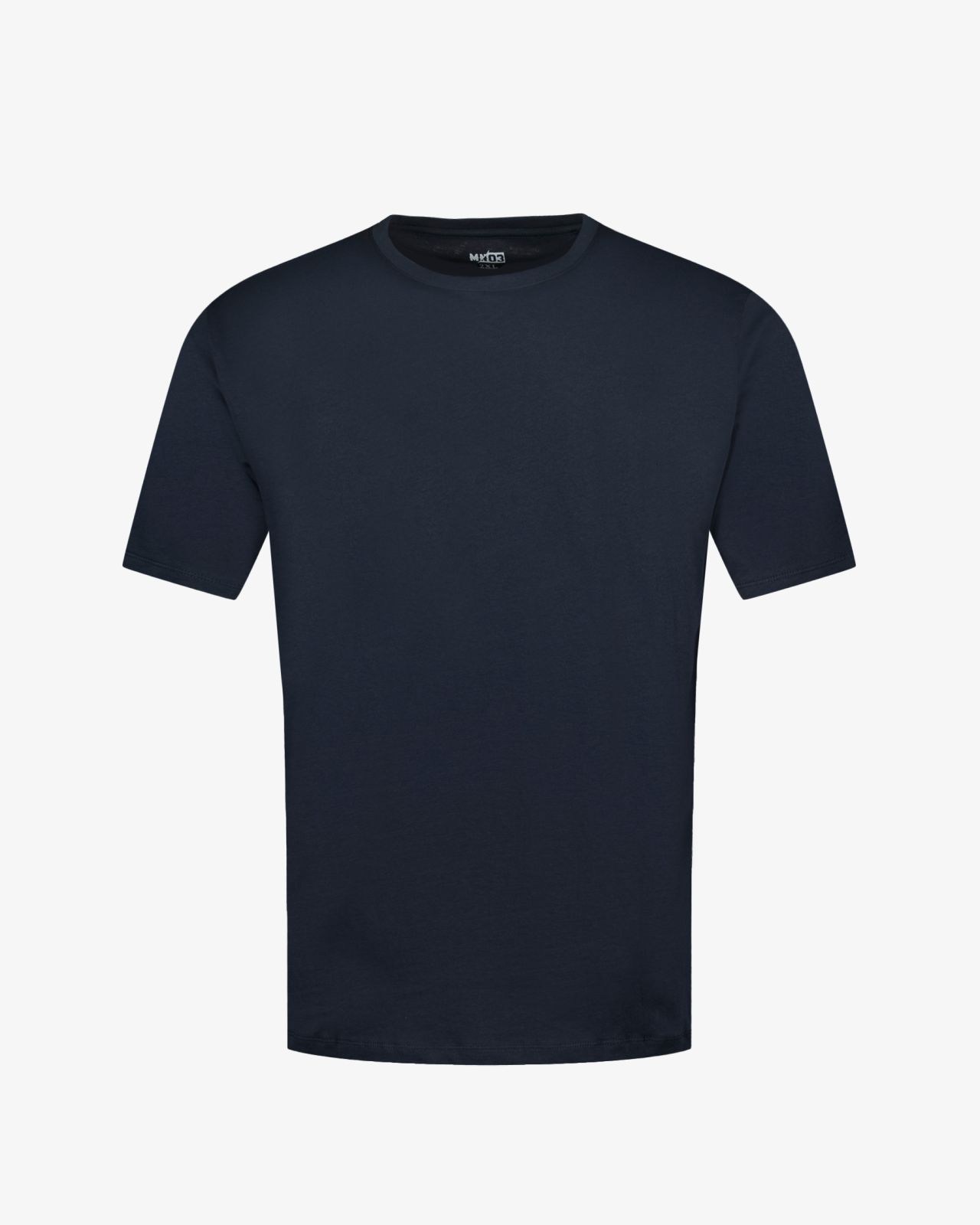 T-shirt uni grande taille bleu marine