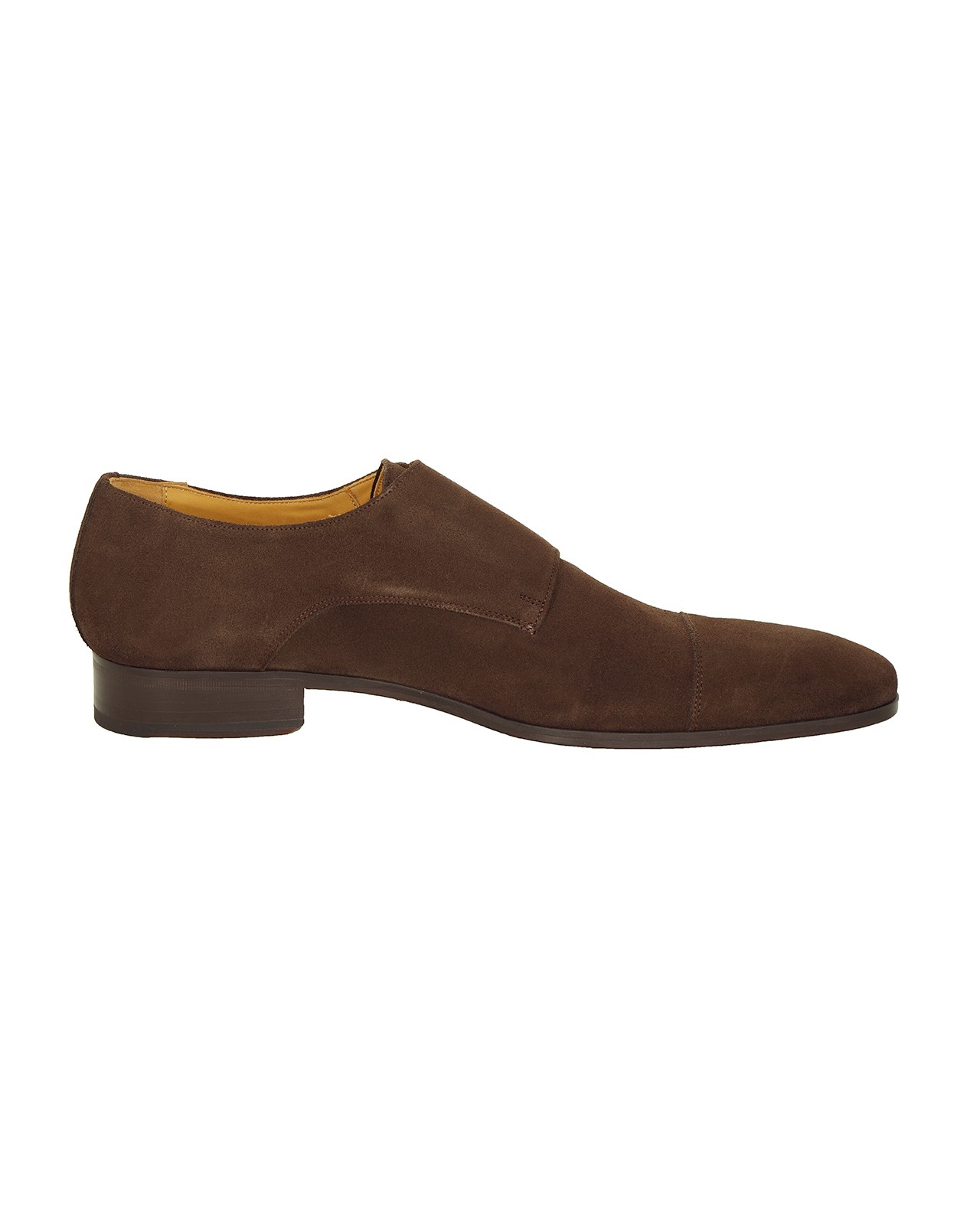Chaussures en daim marron: grande taille du 46 au 49