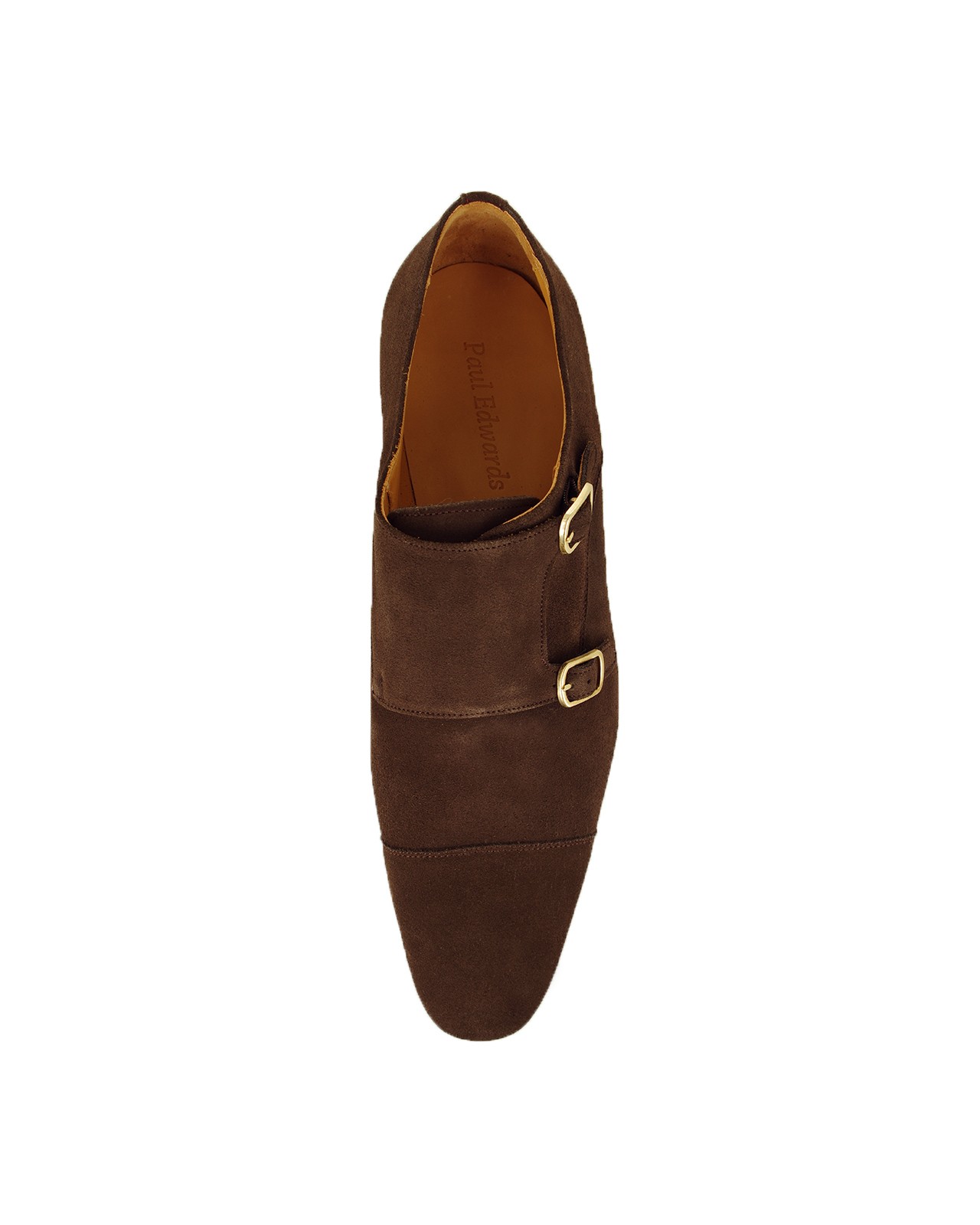 Chaussures en daim marron: grande taille du 46 au 49